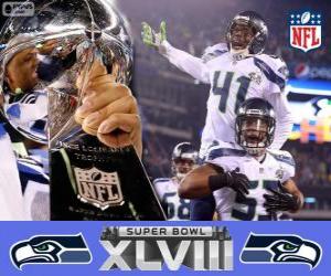 yapboz Seattle Seahawks, Super Bowl 2014 şampiyonları